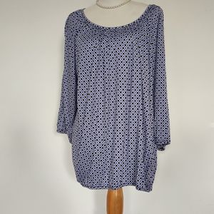 MICHAEL KORS 2X BLOUSE